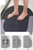 Sihirli Su Emici Kaydırmaz Banyo Paspası Banyo Ayak Matı - 2