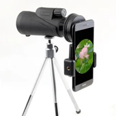 10x42 Tek Gözlü Teleskop Dürbün - Süper Zoomlu - Tripod Ayaklı - 1000m/56m - 7
