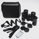 7x30 Profesyonel Su Geçirmez El Dürbünü 1000m/137m - Siyah thumbnail 1