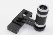 8x18 Zoom Teleskop Telefon Kamera Lensi Mini El Dürbünü - 4