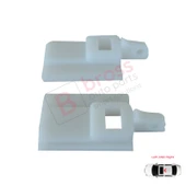 BMW 3 E36 E46 7 E38 54128119747 için Sunroof  Tavan Kılavuz Rayı Kaldırma Kolu Klipsi Sol Sağ thumbnail 1