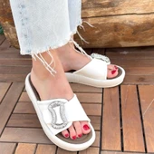 Rale Bej Cilt Tokalı Terlik thumbnail 4