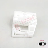 Renault Megane MK2 2002-2008 4/5 Kapı 8200028070 İçin Arka Sol Kapı Cam Kriko Tamir Klipsi thumbnail 4