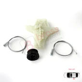 VW Golf MK6 A6 5K 5K1 AJ5 2008-20014 5-Kapı 5K4839461 İçin Elektrikli Arka Sol Cam Kriko Tamir Seti thumbnail 1