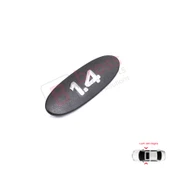 Renault Clio MK2 II BB CB Kangoo MK1 FC KC 7700422223 İçin Siyah 1.4 Kapı Bandı Çıta Yazısı thumbnail 5