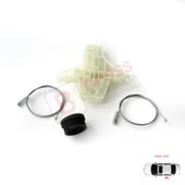 VW Golf MK6 A6 5K 5K1 AJ5 2008-20014 5-Kapı 5K4839461 İçin Elektrikli Arka Sol Cam Kriko Tamir Seti thumbnail 2