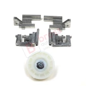 Renault Clio MK2 için Sunroof Dişli Kızak Metal Ayak Seti 8200085721 thumbnail 1