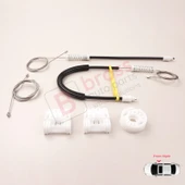 Mercedes C Class W204 S204 2006-2014 E W212 S212 2009-2016 4/5 Door Kapı Ön Sağ Cam Kriko Tamir Seti thumbnail 3