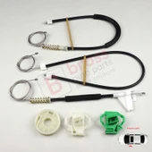 Seat Ibiza MK2 6K1 1993-2002 4/5 Kapı 6K4837401P İçin Ön Sol Cam Kriko Tamir Seti thumbnail 1