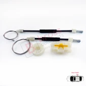 Seat Leon MK2 1P 1P1 2005-2012 5-Kapı HB 1P0839462A İçin Elektrikli Arka Sağ Cam Kriko Tamir Seti thumbnail 1