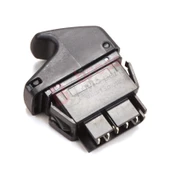 Renault Kangoo Scenic Megane Logan 1 Clio Scenic 2 7700838100 İçin Siyah 5-Pin Tekli Cam Düğmesi thumbnail 4