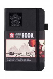 Sakura Sert Kapak Skechbook Ivory Kağıt 140 gr 9x14 cm 80 yp - 1