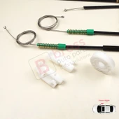 Peugeot 307 İçin Ön Sağ Kapı Cam Kriko Tamir Seti thumbnail 3