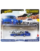 Hot Wheels Car Culture Team Transport Mercedes Benz 300 SL 55 Mercedes Benz Blaues Wunder HRV48 - 1