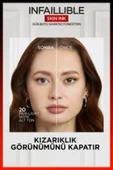 L'Oréal Paris Skin Ink Gün Boyu Kapatıcı Fondöten - Nötr Alt Ton 20 - 7