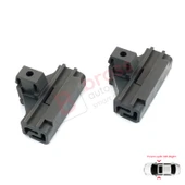 VW Polo 3 6N Lupo 6E Seat Cordoba Ibiza 6K Arosa 6H 3-Kapı HB Coupe İçin 2 EA Cam Kriko Tamir Klipsi thumbnail 2