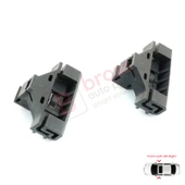 VW Polo 3 6N Lupo 6E Seat Cordoba Ibiza 6K Arosa 6H 3-Kapı HB Coupe İçin 2 EA Cam Kriko Tamir Klipsi thumbnail 5