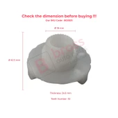 VW Passat B6 3C B7 362 365 CC 4/5 Kapı İçin Ön Arka Kapı Cam Kriko Motor Tamir İç Dişlisi thumbnail 5