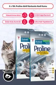 Proline Aktif Karbonlu Topaklanan Kedi Kumu 10 Lt X 2 Adet - 1