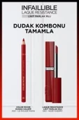 L'Oréal Paris Infaillible Laque Resistance Likit Parlak Ruj - 550 Noir Cherry - 9