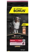 Proplan Somonlu Orta Irk Hassas Derili Yetişkin Köpek Maması 14kg + 2,5kg HEDİYE! - 1