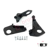 VW Golf MK6 5K 2008-2013 Convertible 517 2011-2016 5K0998226 İçin Sağ Ön Far Ayak Tamir Seti thumbnail 5
