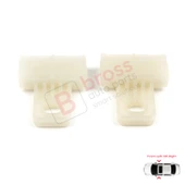 Renault Megane MK3 BZ0/1 DZ0/1 KZ0/1 Fluence L3 İçin Ön Kapı Cam Tutucu Taşıyıcı Kızak Klipsi thumbnail 3