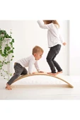 Galery Wood Denge Tahtası, Balance Board, Doğal Ahşap Çocuk Oyuncak, Spor Ekipmanı, Eğitici Oyuncak - 4
