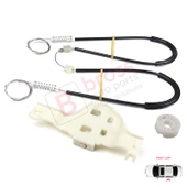 Renault Megane MK3 2008–2017 5-Kapı 827210003R İçin Elektrikli Arka Sol Cam Kriko Tamir Seti thumbnail 4