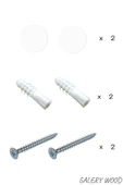 Galery Wood Kapatıcı Band+Dübel+Vida Montaj Seti-Piyano Askılık Montaj Seti - 2