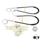 Renault Megane MK3 2008–2017 5-Kapı 827210003R İçin Elektrikli Arka Sol Cam Kriko Tamir Seti thumbnail 1