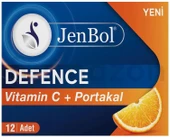 Jenbol Defence Vit.C+Portakal Pastil 12 Drops - 1