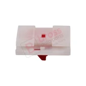 Renault için 10 Adet Yan Pervaz Klipsi Kırmızı Beyaz 7701040837 thumbnail 1