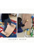 Galery Wood 0-3 Yaş Denge  Denge Tahtası, Montessori Balance Board, Doğal Ahşap Çocuk Oyuncak, Spor Ekipmanı, M - 2