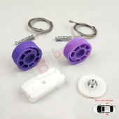 Bentley Continental MK1 GT GTC 3W 393 394 2003-2011 İçin Elektrikli Arka Cam Kriko Tamir Seti thumbnail 5