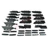 Peugeot 407 SW 2004-2011 İçin 32 Parça Tavan Perdesi Takımı 83A05A thumbnail 5