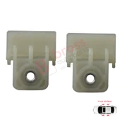 Isuzu Chevrolet D-Max 1 Holden Rodeo Colorado GMC Canyon İçin Kapı Cam Tutucu Taşıyıcı Kızak Klipsi thumbnail 2