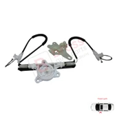 Nissan Terrano MK2 R20 Mercedes Vito W638 807010F015 İçin Elektrikli Ön Sol Cam Kriko Tamir Seti thumbnail 2