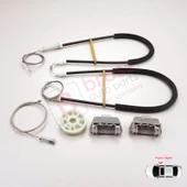 Jaguar X Type X400 2001-2009 4/5 Kapı C2S51553 İçin Elektrikli Ön Sağ Cam Kriko Tamir Seti thumbnail 2