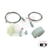 Mercedes E W210 S210 1995-2003 2107301646 2107301546 İçin Arka Sol veya Sağ Cam Kriko Tamir Seti thumbnail 5