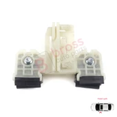 Skoda Fabia MK2 5J MG 542 545 2006-2014 5-Kapı 5J1837401 İçin Elektrikli Ön Sol Cam Kriko Klipsi thumbnail 1