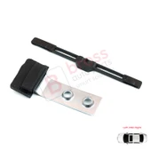 BMW 3 Series E46 1997-2003 Makyajsız Kasa için Sunroof Perde Sol Sağ Kayar Kızak Çıta Bakalit Klipsi thumbnail 1