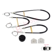 Renault Kangoo MK2 FW KW 2007-2021 Citan W415 807207012R İçin Ön Sağ Kapı Cam Kriko Tamir Seti thumbnail 1