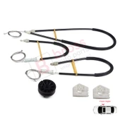 Renault Kangoo MK2 FW KW 2007-2021 Citan W415 807207012R İçin Ön Sağ Kapı Cam Kriko Tamir Seti thumbnail 3