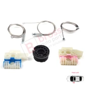 VW Golf MK6 A6 5K 5K1 AJ5 2008-20014 5-Kapı 5K0837461 İçin Elektrikli Ön Sol Cam Kriko Tamir Seti thumbnail 4