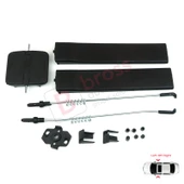 VW T5 Caravelle İçin Yan Sürgülü Cam Tamir Seti 7H0847781B thumbnail 2