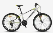 KRON XC 75 24 JANT 21 VİTES MEKANİK DİSK FREN FULL SHIMANO-MAT GRİ-SİYAH/NEON SARI (KRN25-042) - 2