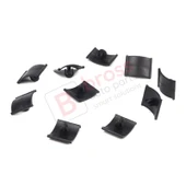 Opel Vauxhall GM İçin 10 Adet Kaput İzolasyon Tutucusu Siyah 1162488, 1162642, 90355604 thumbnail 3