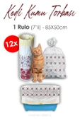 Rosie Kedi Kumu Torbası, Poşeti, 85x50cm, 7' li 12 Rulo thumbnail 1