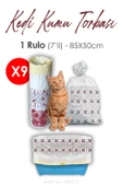 Rosie Kedi Kumu Torbası, 85x50cm Boyutunda, 7' li 9 Rulo thumbnail 1